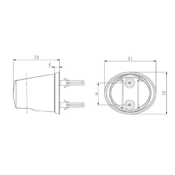 Держатель для душа Esko SH105