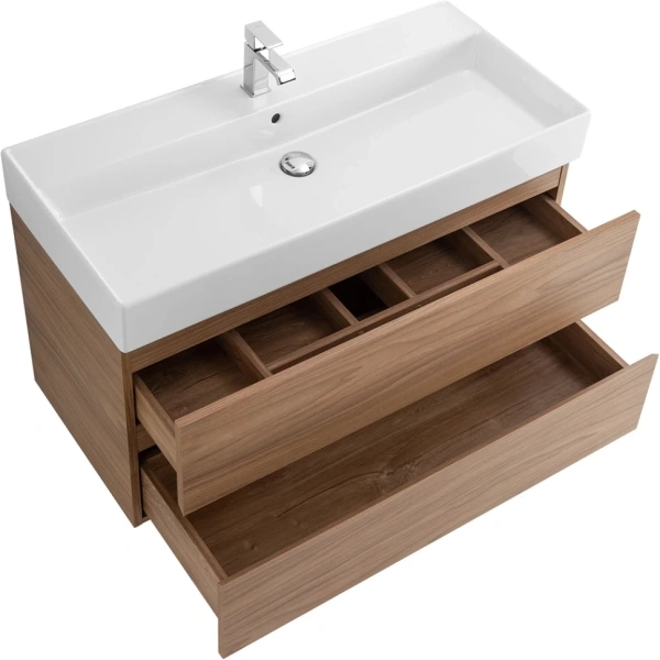 Тумба под раковину Cezares MOLVENO 46-100-2C-SO-NC Noce Chiaro
