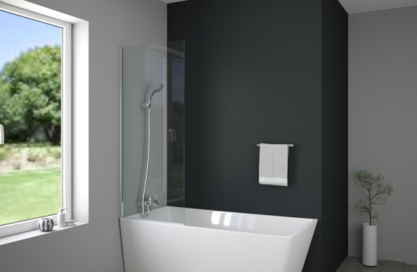 Шторка на ванну Bravat Alfa BG070.5120A