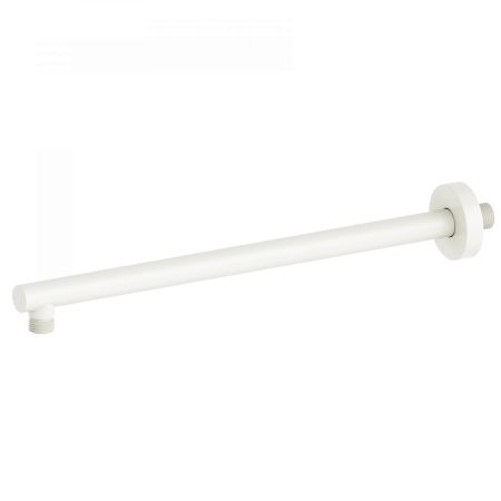 Настенный кронштейн для верхнего душа WONZON & WOGHAND, белый матовый WW-SA09-40-WM