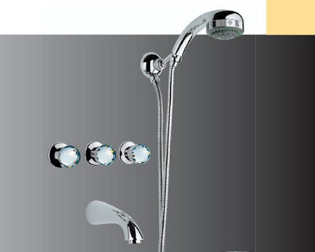 Смеситель для ванны Nicolazzi Cristallo 2003CR22