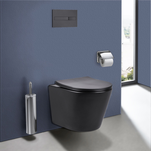 Унитаз подвесной Vincea Piatti VT1-11MB безободковый