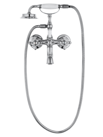 Смеситель для ванны с душем WONZON & WOGHAND RETRO, хром WW-88639020-CR