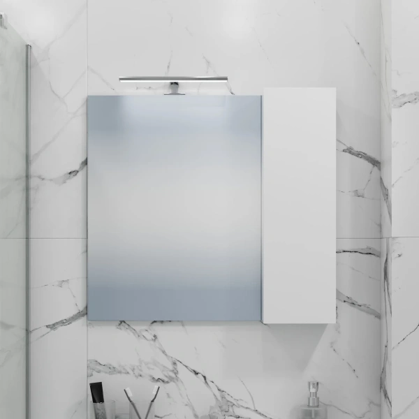 Зеркальный шкаф Санта Антарес 700519 с подсветкой