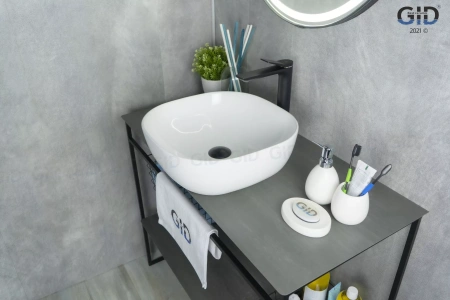 Раковина накладная (42,5х42,5) Gid D1301