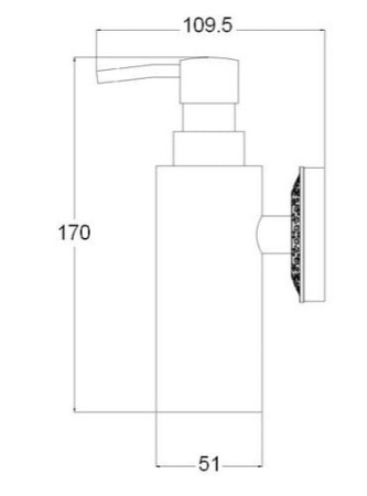 Дозатор мыла Zorg Antic AZR 16 BR