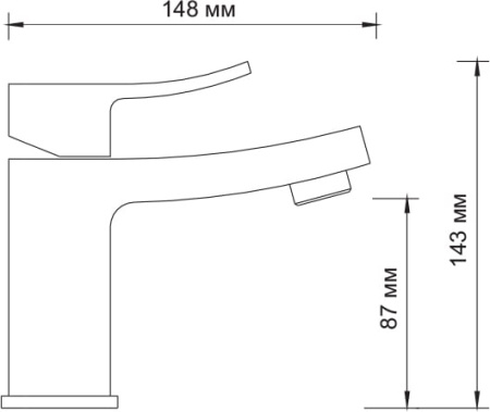 Смеситель для раковины WasserKRAFT Aller 1063