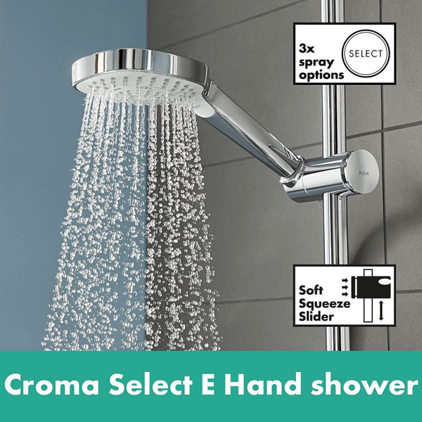 Душевая система с термостатом Hansgrohe Croma E Showerpipe 280 1jet 27630000 хром