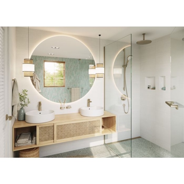 Подключение для душевого шланга Hansgrohe Fixfit E 27454140 шлифованная бронза