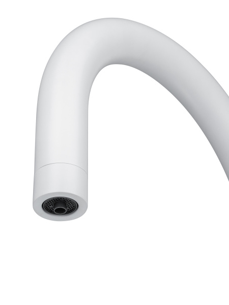 Смеситель для кухни c подключением фильтра WONZON & WOGHAND, белый матовый WW-3211-MW Смеситель для кухни c подключением фильтра WONZON & WOGHAND, белый матовый WW-3211-MW