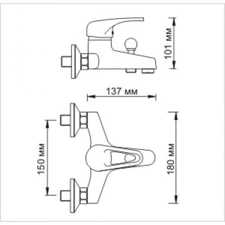 Смеситель WasserKRAFT Oder 6301