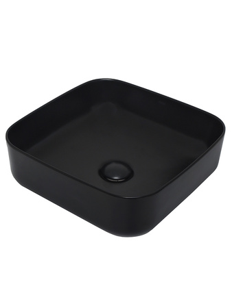 Раковина накладная (39x39) AQUAme AQM5011MB