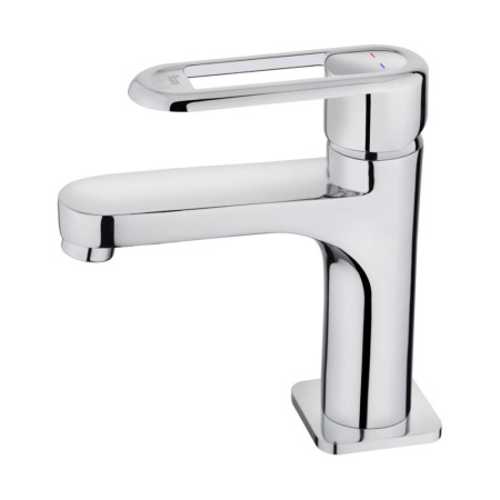 Смеситель для раковины с донным клапаном Teka Nexos 663450200 хром