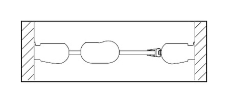 Душевая дверь Kermi Atea AT1GR12018VAK