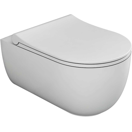 Подвесной безободковый унитаз с сиденьем микролифт Bien Vokha MDKA052N1VP0W5000