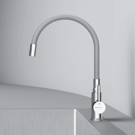 Смеситель для кухни с гибким изливом AM.PM X-Joy S F85B07605 хром