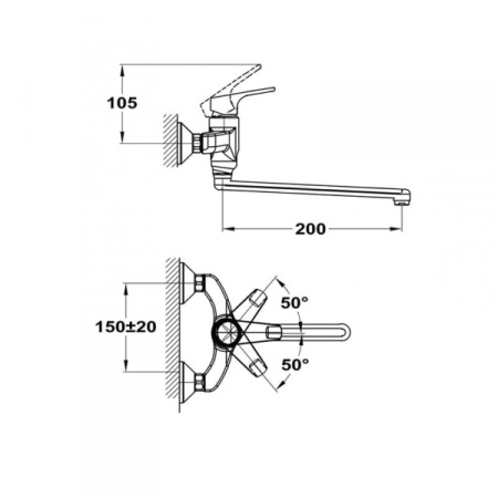 Смеситель для кухни Mofem Junior 152-0047-00