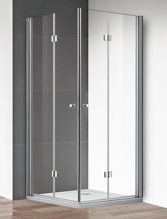 Душевой уголок (100х100) CEZARES ECO ECO-O-AS-2-100-C-Cr