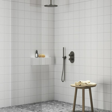 Смеситель для душа с термостатом Ravak Espirit ES 063.20GB.O2 X070323 графит