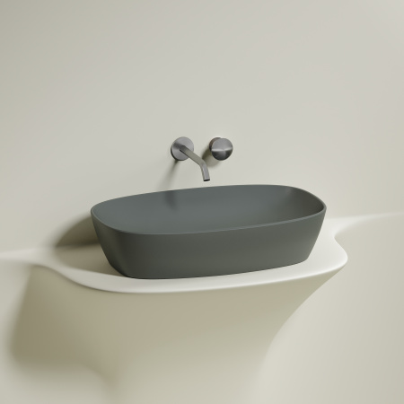 Раковина накладная (60х38) Ceramica Nova ELEMENT CN6049MH