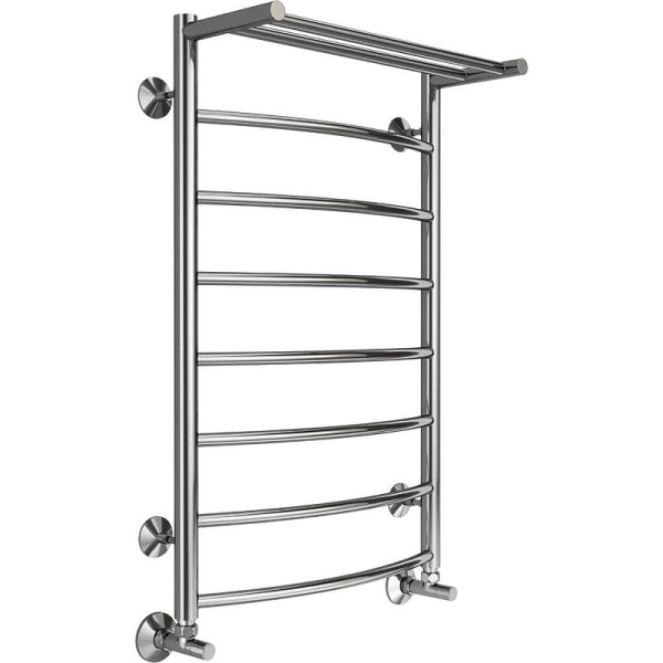 Полотенцесушитель водяной с полкой (50х80) П8 Terminus Классик 4670078554604