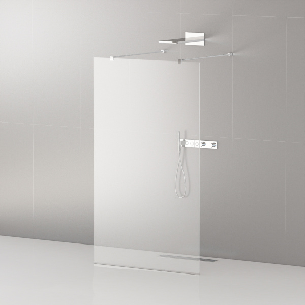 Душевая перегородка 120 см CEZARES LIBERTA LIBERTA-L-2-120-120-C-Cr