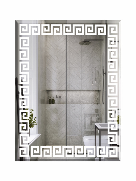 Зеркало подсветкой (60x80) Continent Кипр Люкс ЗЛП2858