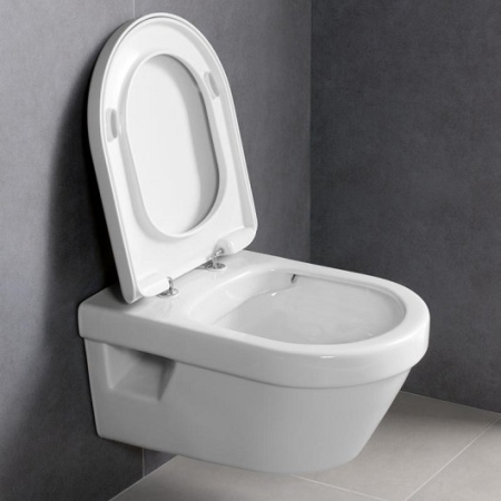 Унитаз подвесной безободковый Villeroy & Boch Architectura 5684 HR R1 (5684HRR1) CeramicPlus,