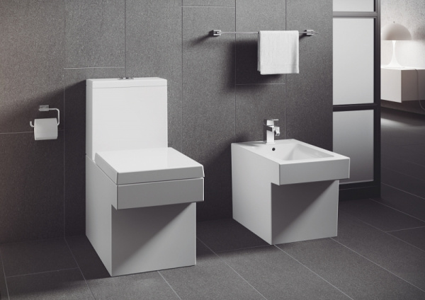 Биде подвесное GROHE Cube Ceramic 39486 00H (3948600H) Биде подвесное GROHE Cube Ceramic 39486 00H (3948600H)