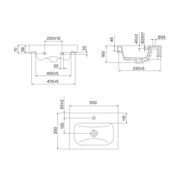Тумба с раковиной Iddis Zodiac 50 ZOD5ADFi95K