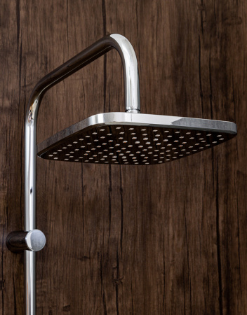 Душевая система с полимерным смесителем для ванны OneLife P07-844cr хром