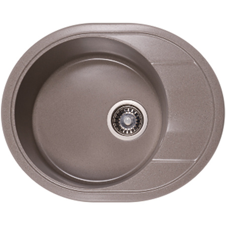 Мойка гранитная Ganzer 47x58 см (песочный) GZ47058A