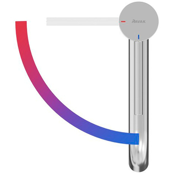 Смеситель для раковины Ravak Espirit BeCool ES 015.01CR X070404 хром