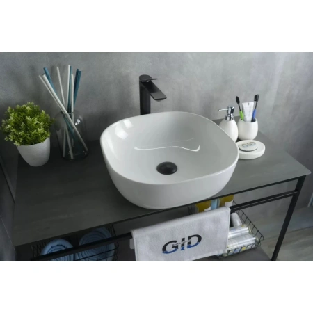 Раковина накладная (42,5х42,5) Gid D1301