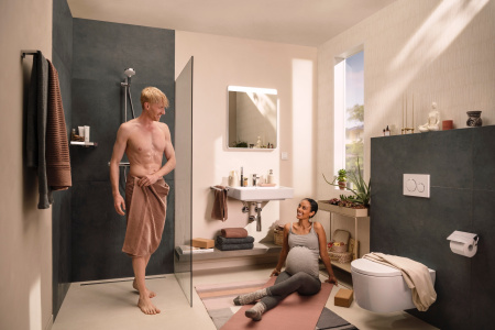 Держатель для полотенец двойной Hansgrohe AddStoris 41770000 хром