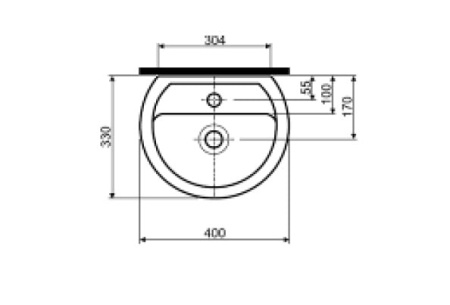 Раковина IFO Fargen RP1211-040100