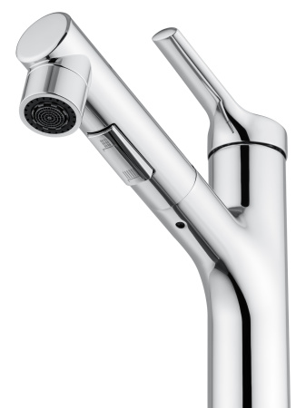 Смеситель для раковины с выдвижным изливом WONZON & WOGHAND, хром WW-A40862-CR