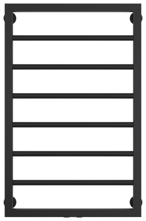 Полотенцесушитель Водяной Сунержа Канцлер (80х50) Матовый Черный 31-0254-8050
