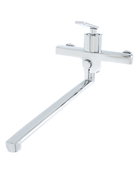 Смеситель для ванны однорычажный универсальный излив Agger Beauty A2621100 хром