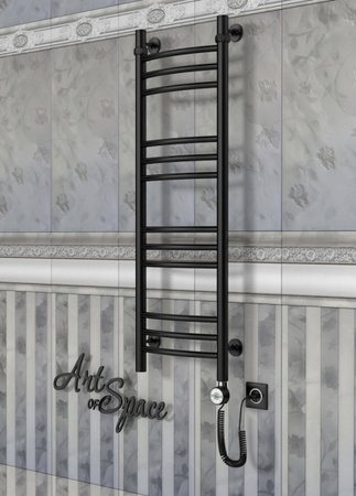 Электрический полотенцесушитель с функцией быстрой сушки ArtofSpace ARTICO EAAO3001000RAL9005RP