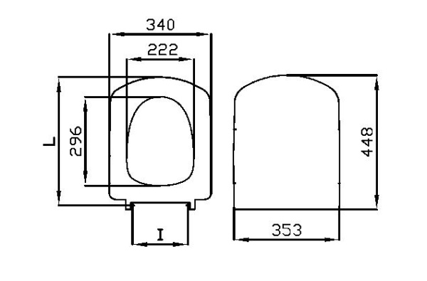 Крышка для чаши Roca Dama Senso Soft Close ZRU9000041 петли хром