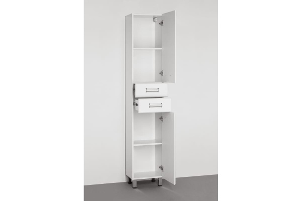 Пенал напольный Style Line Ирис 36 ЛС-00000195 белый