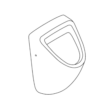 Писсуар Grohe Bau Ceramic скрытый монтаж 39438 000 (39438000)