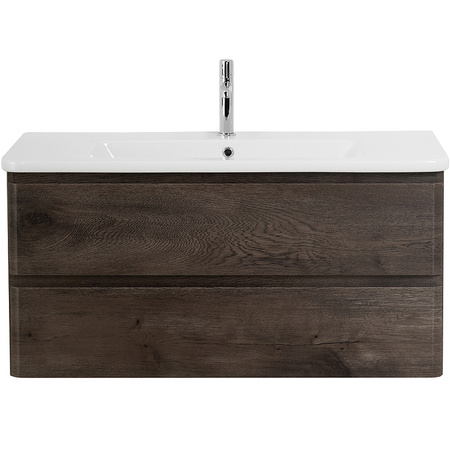 База под раковину BelBagno ALBANO-CER-1050-2C-SO-RNG подвесная Robere Nature Grigio