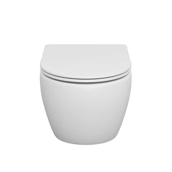 Унитаз подвесной безободковый Grossman  GR-4457MSQ с сиденьем микролифт