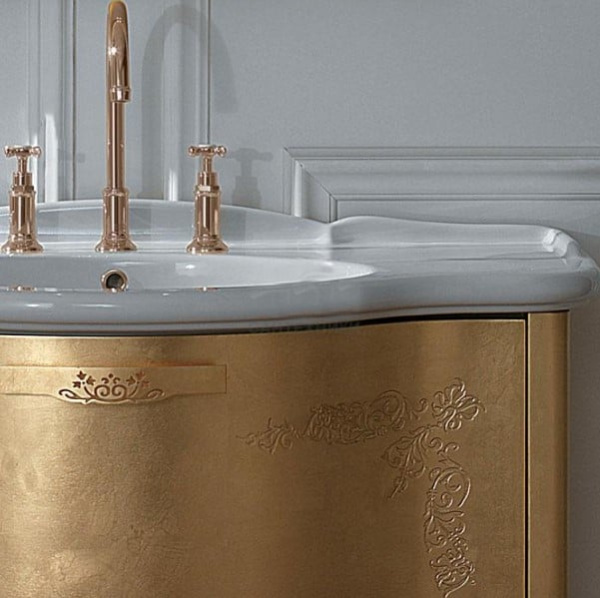 Тумба под раковину Globo Paestum PATG22 fog. oro