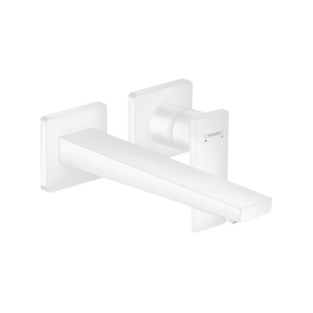 Смеситель для раковины встраиваемый Hansgrohe Metropol 32526700 белый матовый
