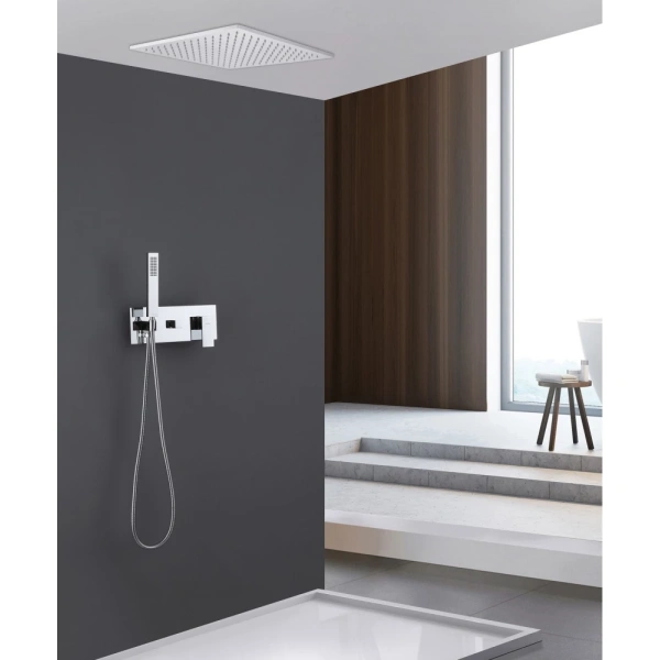 Душевой комплект ABBER Daheim AF8221 скрытого монтажа без излива, хром