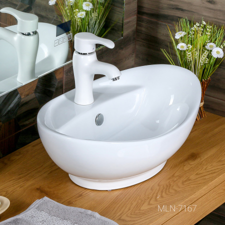 Раковина накладная (60х39) Melana 7167-805