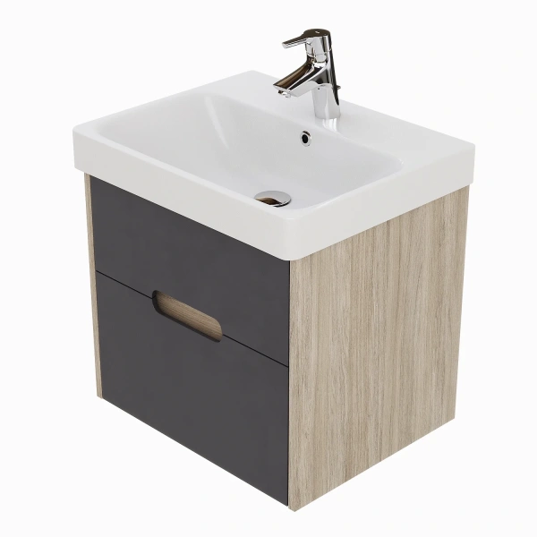 Тумба под раковину Aquaton Оливия 55 1A254201OLUG0